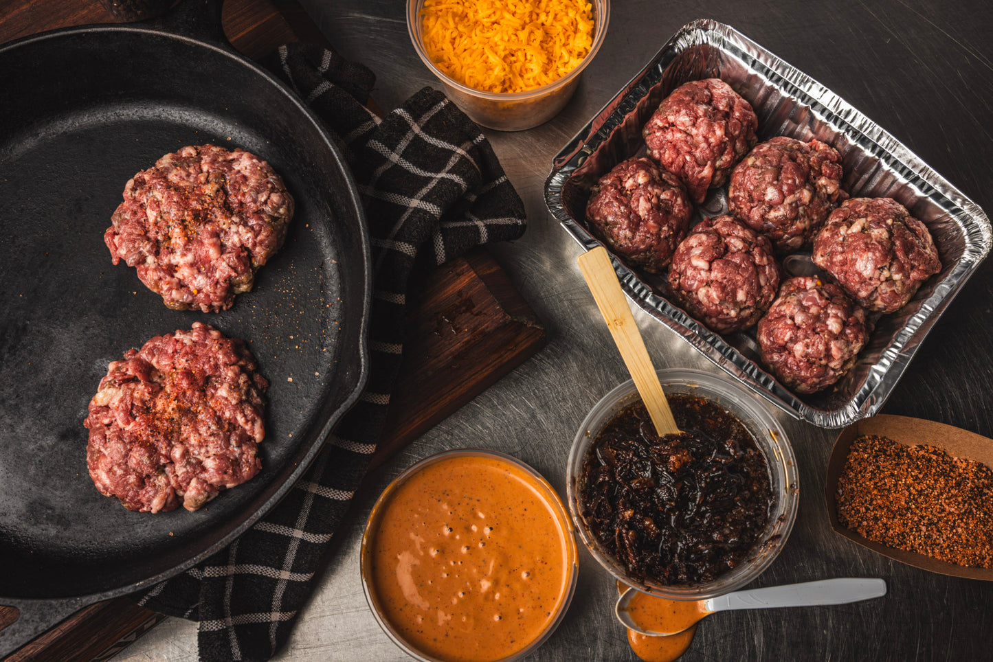 Prime Brisket Burger Patties (8-Pack)