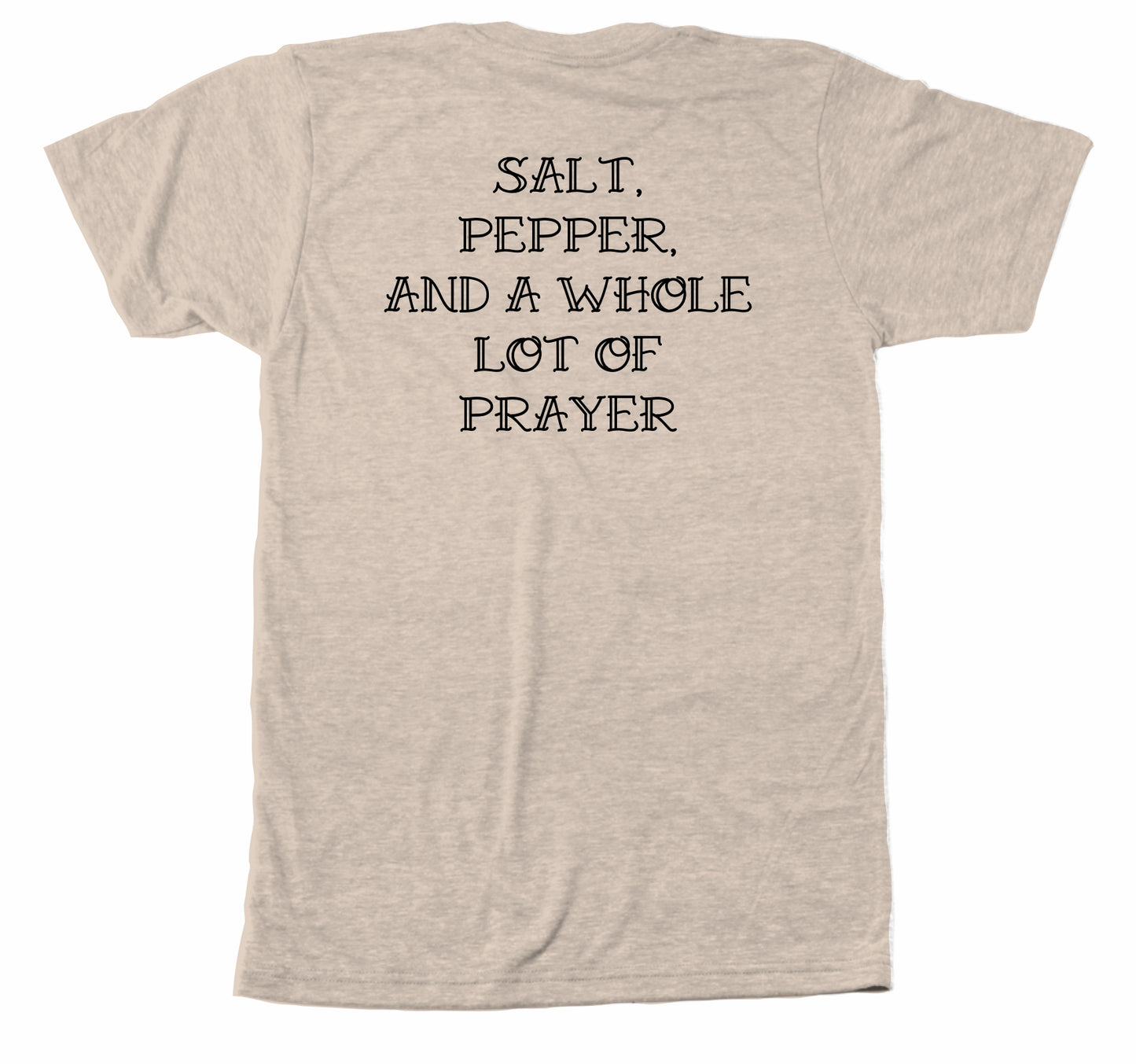Helberg BBQ Salt Pepper Prayer Tee