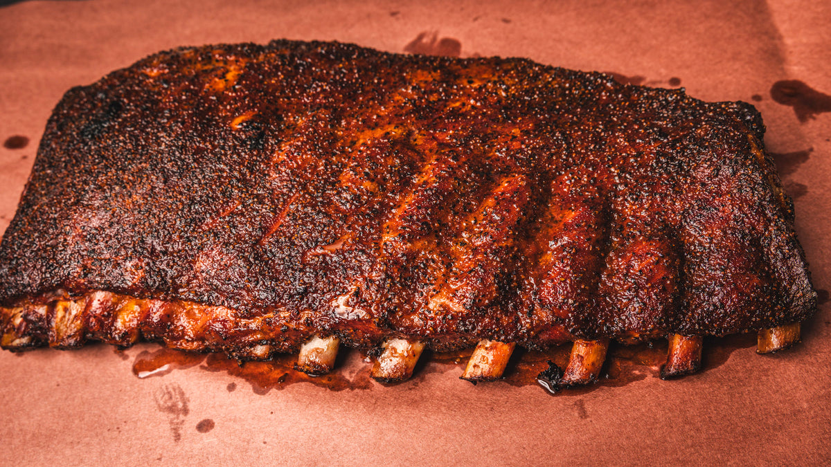 Loin Ribs Full Rack Full Rack of Pork Spare Ribs – Helberg BBQ Store
