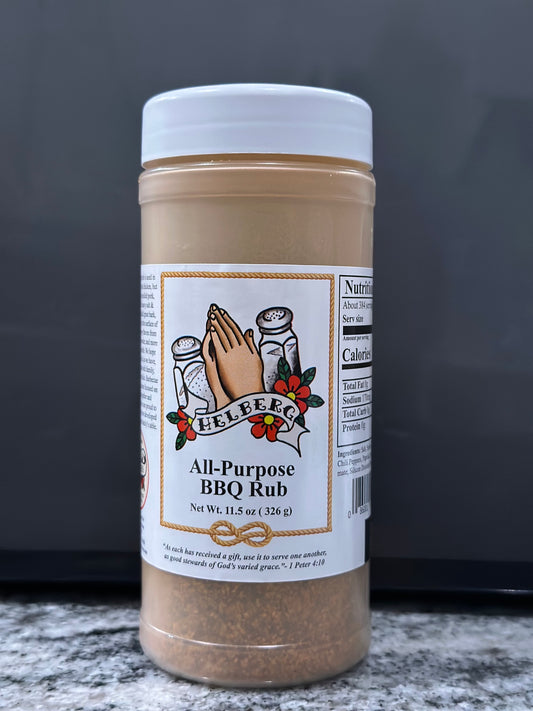 Case of All Purpose BBQ Rub (12 Count)