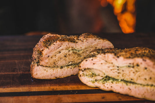 Pesto-Stuffed Turkey Breast
